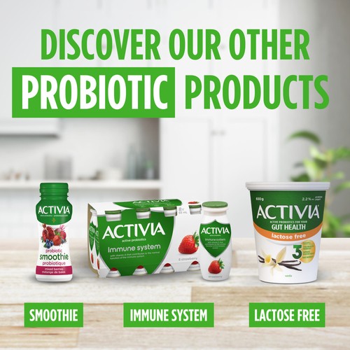 Activia Probiotic Yogurt Plain 650 g