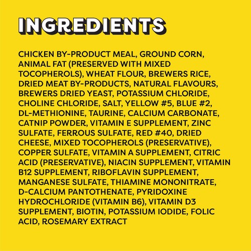 Temptations Mix Ups Cat Treats Chicken Catnip & Cheddar 180 g