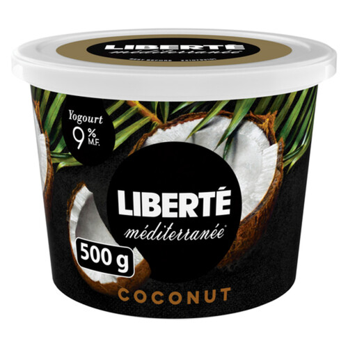 Liberté Méditerranée 9% Yogurt, Coconut, 500 g