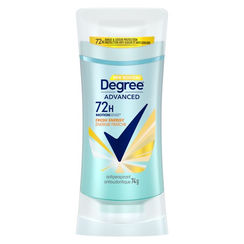 Degree Advanced Antiperspirant Fresh Energy Deodorant Stick 74 g