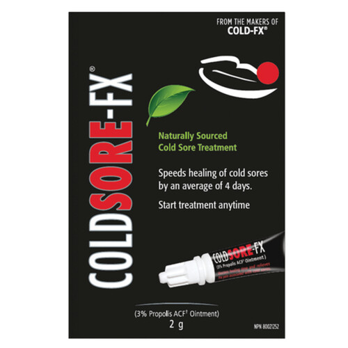 Coldsore-FX Naturally Sourced Cold Sore Treatment 2 g