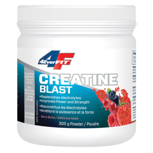 Prairie Naturals Creatine Blast Berry Burst 300 g