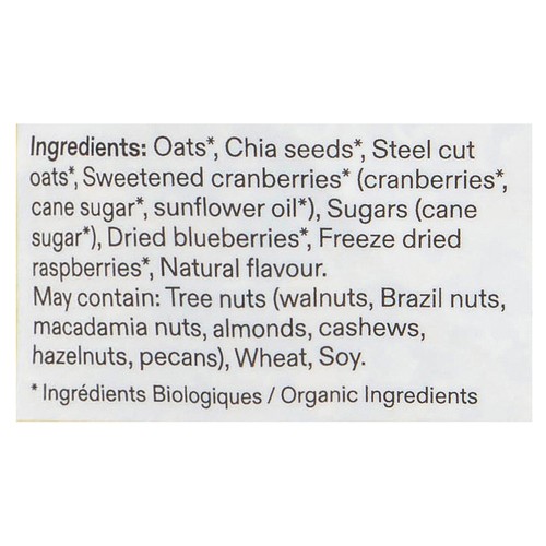 Oatbox Organic Overnight Oats Strawberry Blueberry 280 g