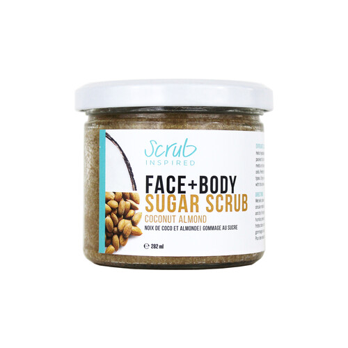 Scrub Inspired Face & Body Coconut Almond Scrub 282 g