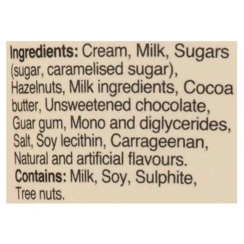 Demetres Ice Cream Supercrema Hazelnut Chocolate 500 ml