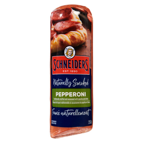 Schneiders Naturally Smoked Pepperoni Chub 250 g