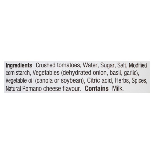 Primo Pasta Sauce Romano Cheese 680 ml