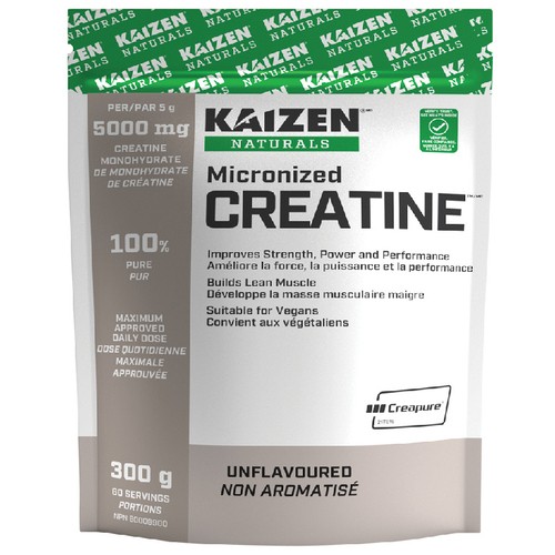 Kaizen Naturals Supplement Micronized Creatine Unflavoured 300 g