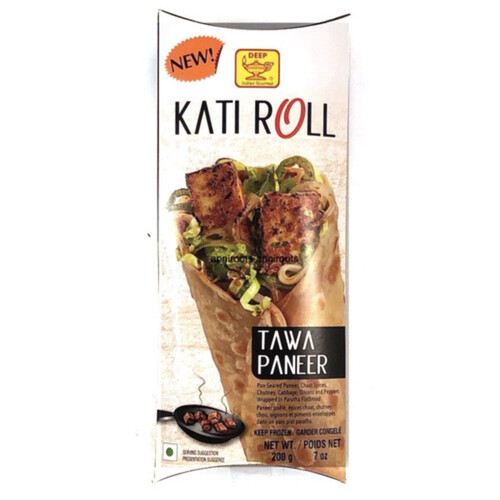 Deep Kathi Tava  Roll Paneer Wraps 200 g (frozen)