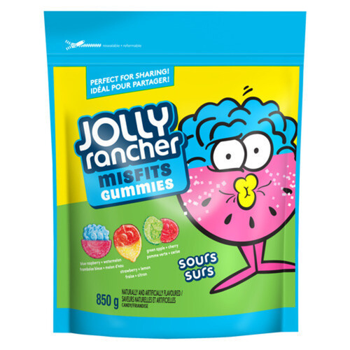 Jolly Rancher Candy Assorted Gummies Sours 850 g