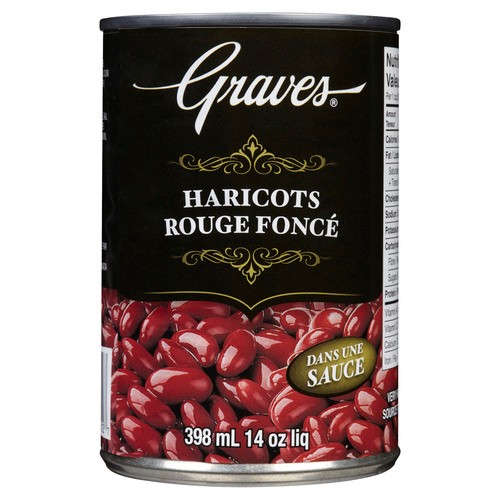 Graves Red Kidney Beans 398 ml