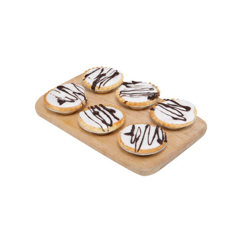 Almond Tarts With Raspberry Filling 6 Pack 400 g