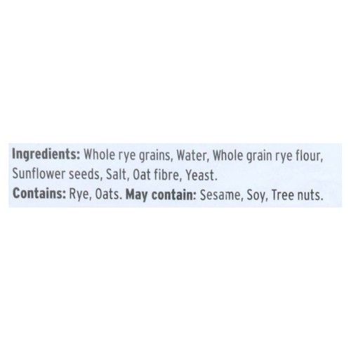 Mestemacher Bread Rye with Sunflower Seeds 500 g