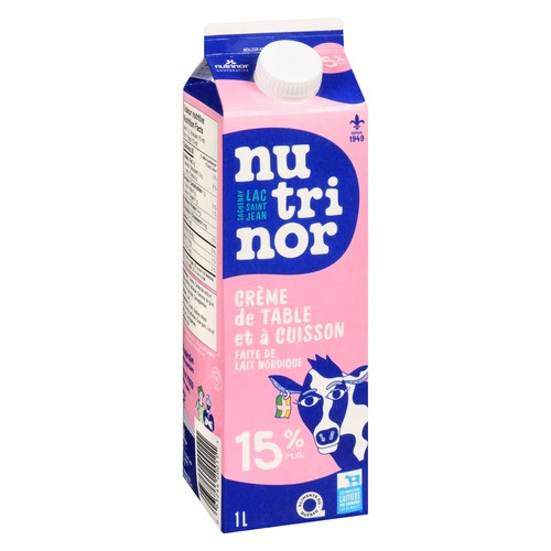 Nutrinor 15% Table And Cooking Cream 1 L