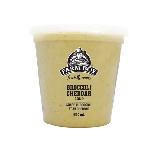Farm Boy Soup Broccoli Cheddar 680 ml
