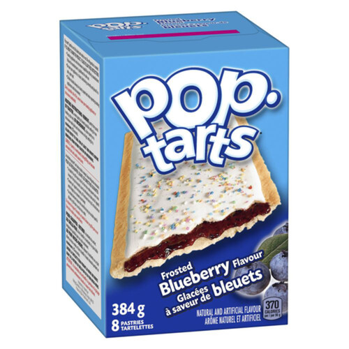 Kellogg's Pop Tarts Frosted Blueberry 384 g