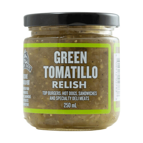 Farm Boy Relish Green Tomatillo 250 ml