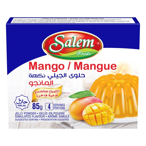 Salem Foods Halal Jelly Powder Mango 85 g