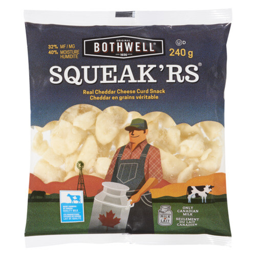 Bothwell Squeak'rs Cheese Curd Snack 240 g