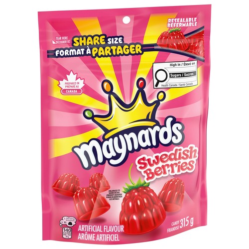 Maynards Candy Swedish Berries 315 g