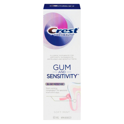 Crest Toothpaste Gum And Sensitive All Day Protect 63 ml