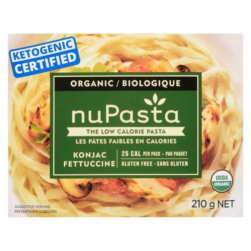 NuPasta Organic Gluten-Free Pasta Konjac Fettuccine 210 g
