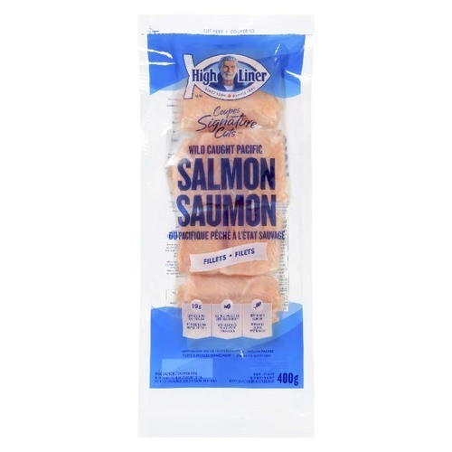 High Liner Signature Cuts Fillets Wild Caught Pacific Salmon 400 g