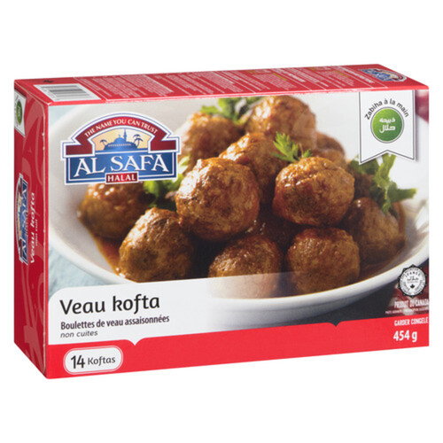 Al Safa Halal Frozen Kofta Veal 454 g