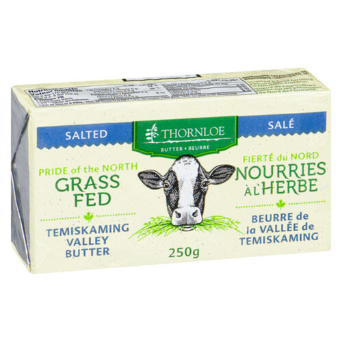 Thornloe Cheese Grass Fed Salted Butter 250 g