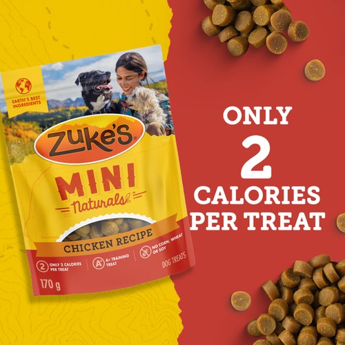 Zuke's Mini Naturals Dog Treats Tender Bites Chicken Recipe 170 g
