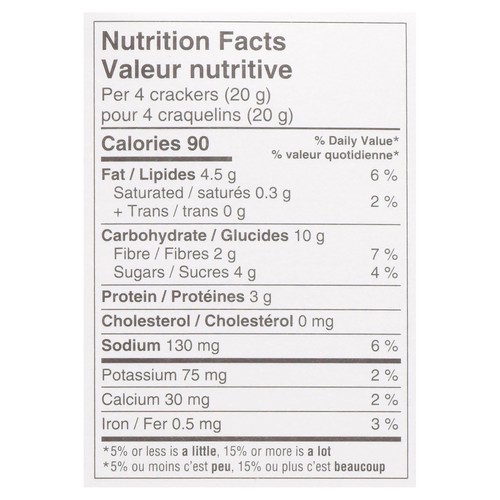 Lesley Stowe Gluten-Free Crackers Raincoast Crisps Cranberry 150 g