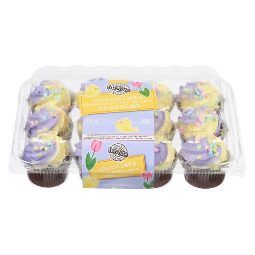 Two-Bite Cupcakes Chocolate Spring 284 g (frozen)