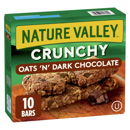Nature Valley Crunchy Granola Bars Oats & Dark Chocolate 210 g