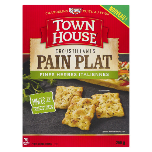 Voilà Online Grocery Delivery Town House Flatbread Crisps Italian
