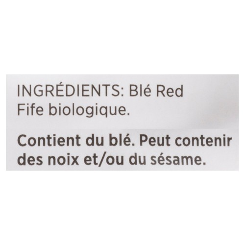 Anita's Organic Mill Red Fife Flour Whole Grain 1 kg