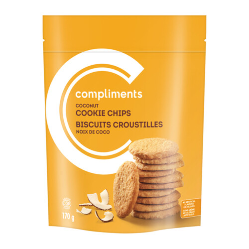 Compliments Cookie Chips Coconut 170 g