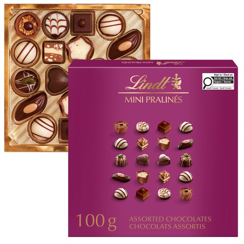 Lindt Chocolate Box Mini Praline Assorted 100 g