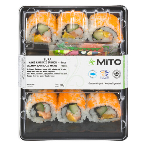 Mito Sushi Yuka Salmon Kamikaze 190 g