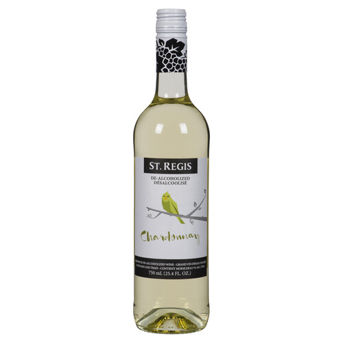 St-Régis Chardonnay Non-Alcoholic White Wine 750 ml (bottle)