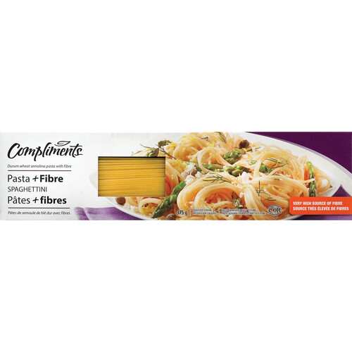 Compliments Spaghettini Pasta + Fibre 375 g
