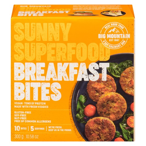 Big Mountain Superfood Breakfast Bites with Fresh Veggies 300 g 