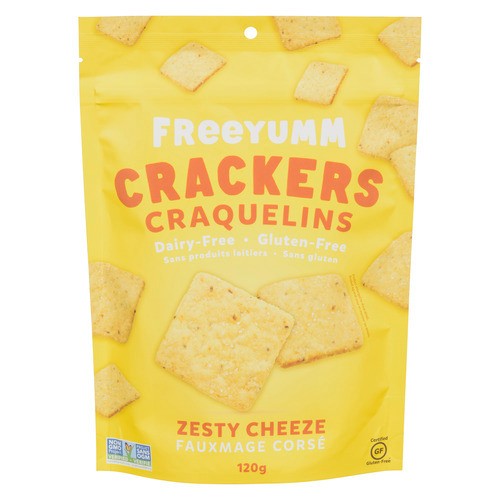 Freeyumm Gluten-Free Zesty Cheeze 120 g