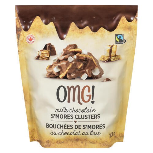 OMG! Milk Chocolate S'mores Clusters 300 g