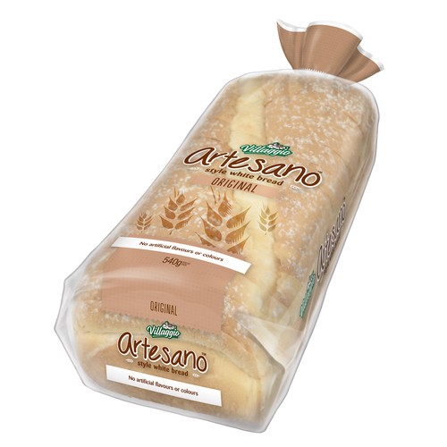 Villaggio Artesano White Bread 540 g