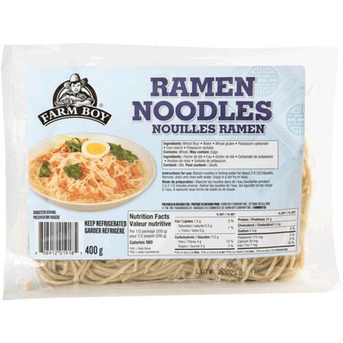 Farm Boy Ramen Noodles 540 g (frozen)