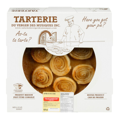 Tarterie Du Verger Des Musiques Sugar Pie 620 g