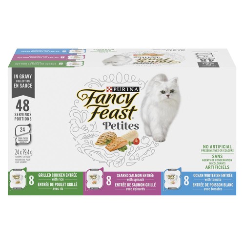 Purina Fancy Feast Wet Cat Food Variety Pack 24 x 79.4 g