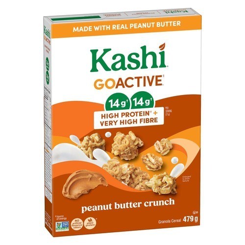 Kashi GoActive Granola Cereal Peanut Butter Crunch 479 g
