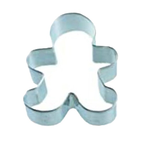 Wilton 3-Inch Cookie Cutter Metal Gingerbread Boy 1 EA