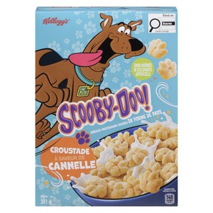 Kellogg's Scooby Doo Céréales à la cannelle croustillantes 301 g